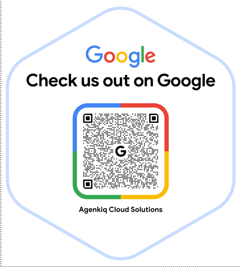 Check us out on Google - Agenkiq Cloud Solutions